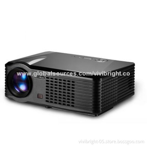 led beamer with 2*hdmi support full hd 1080p 800*480p 2500Lumens iphone ipad projector